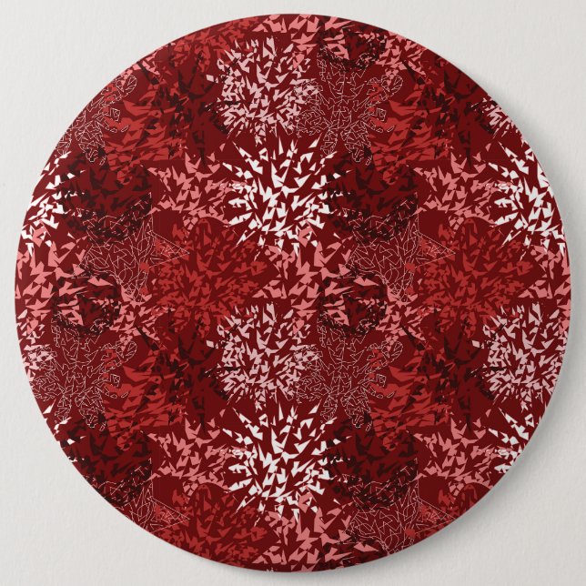 Chapa Redonda De 15 Cm Resumen moderno (Anverso)