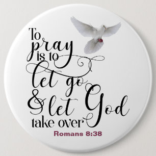 Chapa Redonda De 15 Cm Rezar