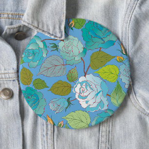 Chapa Redonda De 15 Cm Rosas 23