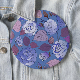 Chapa Redonda De 15 Cm Rosas 32