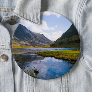 Chapa Redonda De 15 Cm sabiduría de la naturaleza, montaña