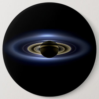 Chapa Redonda De 15 Cm Saturno eclipsó al Sol desde el orbitador Cassini