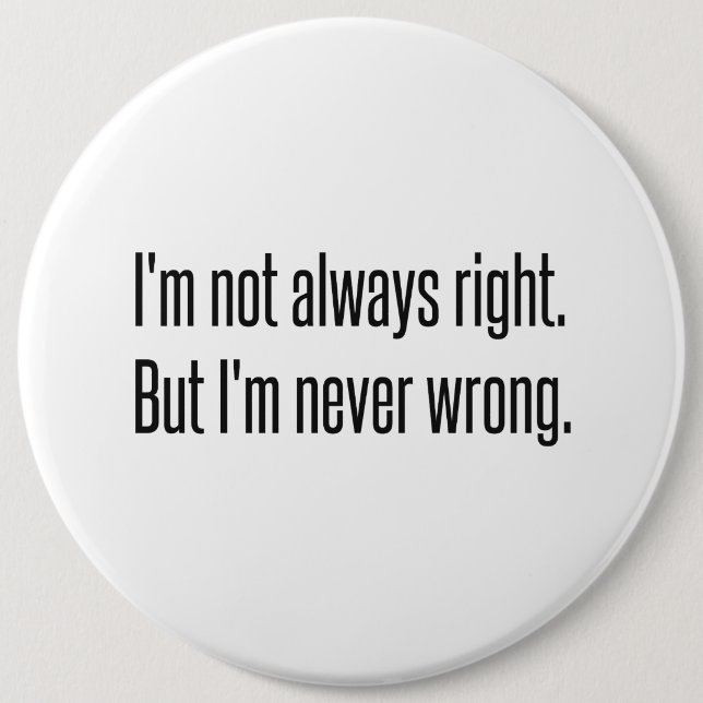 Chapa Redonda De 15 Cm Siempre a la derecha (Anverso)