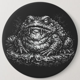 Chapa Redonda De 15 Cm Sigilo del Sapo Embrujado por BurnsInHell