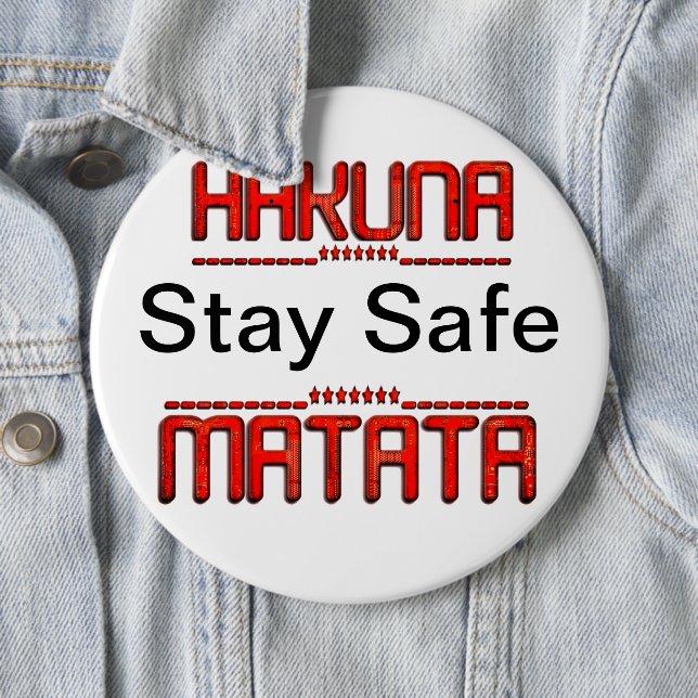 Chapa Redonda De 15 Cm Sobreviviremos a COVID-19 - Un mensaje de fuerza (In situ)