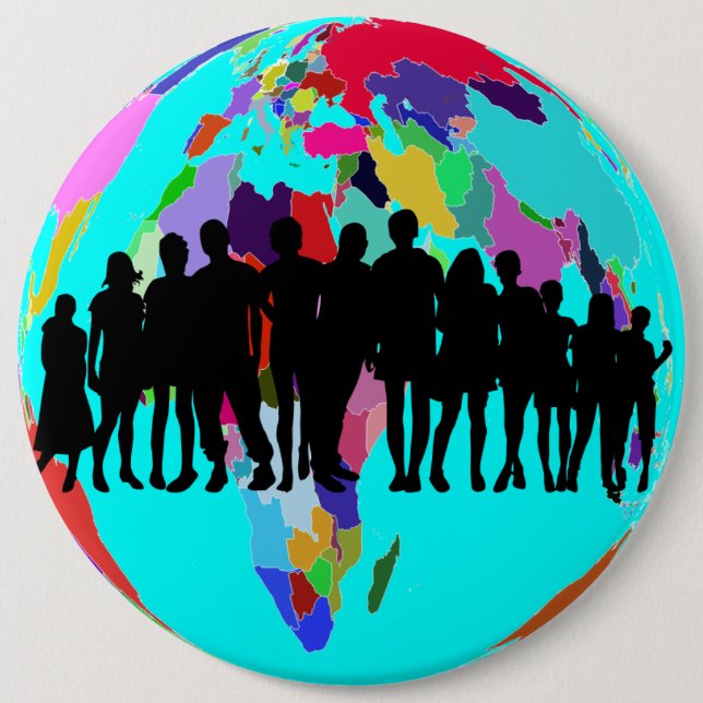 CHAPA REDONDA DE 15 CM SOMOS FAMILIA (Anverso)