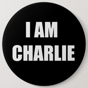 CHAPA REDONDA DE 15 CM SOY CHARLIE