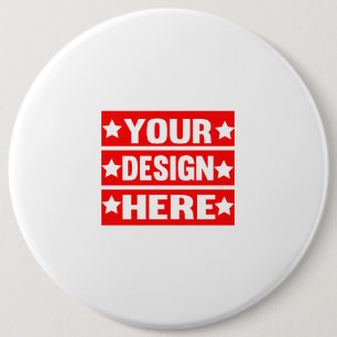 Chapa Redonda De 15 Cm Su Diseño Aquí Personalizado