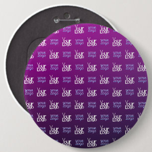 Chapa Redonda De 15 Cm Su logotipo   2 Imágenes cargadas o logotipos de n