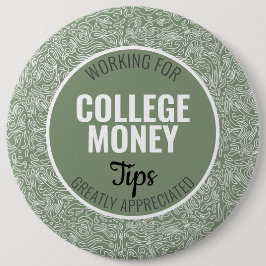 Chapa Redonda De 15 Cm Sugerencias de líneas blancas apreciadas | Dinero 