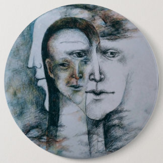 Chapa Redonda De 15 Cm Surrealismo digital de arte fino