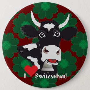Chapa Redonda De 15 Cm Svizzera Svizra Suiza