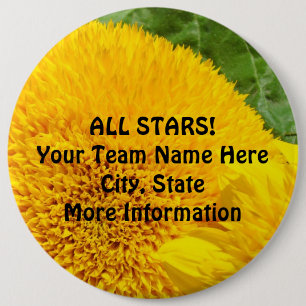 Chapa Redonda De 15 Cm ¡TODAS LAS ESTRELLAS! Campeones de Equipos Deporti