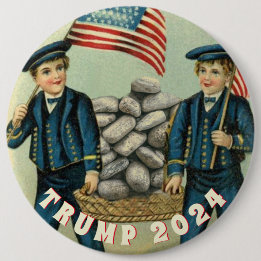 CHAPA REDONDA DE 15 CM TRUMP 2020 CONSTRUYE ESA PARED