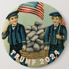 CHAPA REDONDA DE 15 CM TRUMP 2020 CONSTRUYE ESA PARED