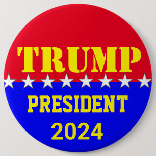 CHAPA REDONDA DE 15 CM TRUMP 2024