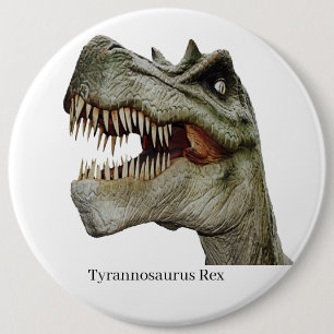 Chapa Redonda De 15 Cm Tyrannosaurus Rex