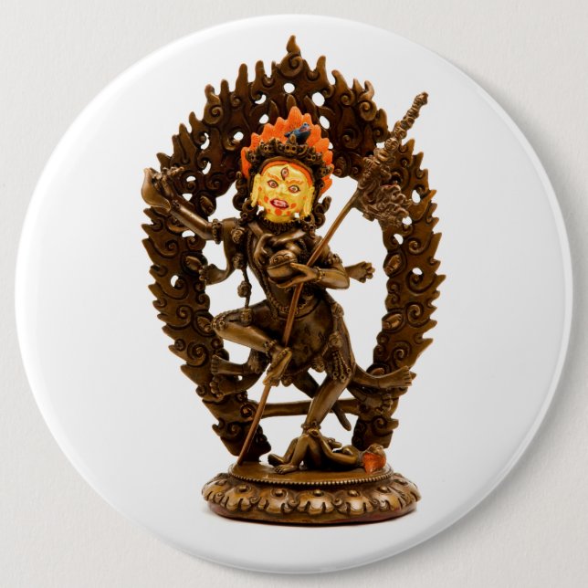 Chapa Redonda De 15 Cm Vajrayogini (Anverso)