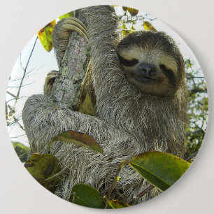 Chapa Redonda De 15 Cm Vivir como una eslovaca