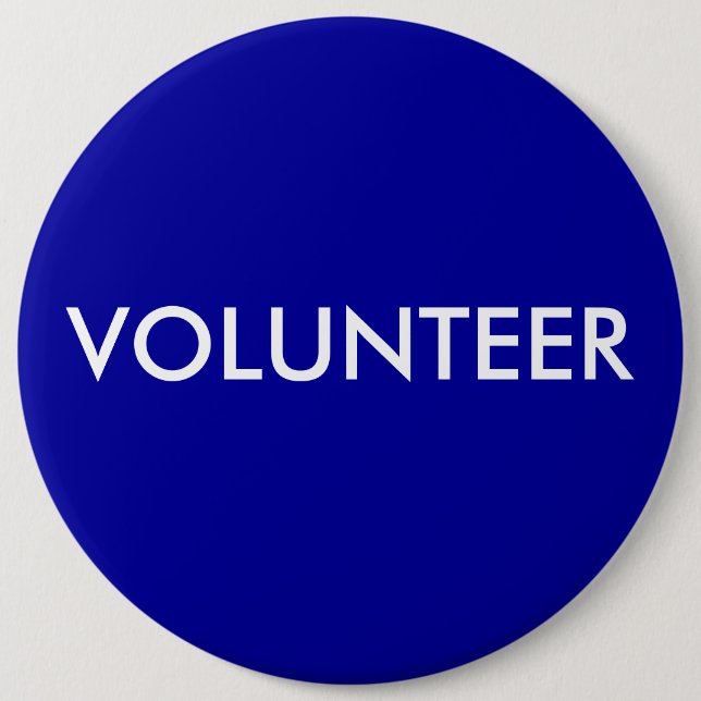 CHAPA REDONDA DE 15 CM VOLUNTARIO (Anverso)
