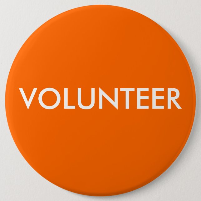 CHAPA REDONDA DE 15 CM VOLUNTARIO (Anverso)