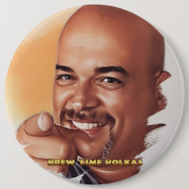 Chapa Redonda De 15 Cm Vota por BrewsterJ. Button