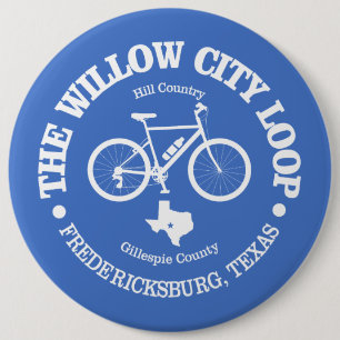 Chapa Redonda De 15 Cm Willow City Loop (bicicleta)