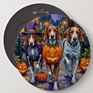 Chapa Redonda De 15 Cm Zorro Inglés Americano en disfraces de Halloween
