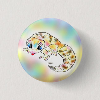 CHAPA REDONDA DE 2,5 CM レオパードゲッコーちゃん