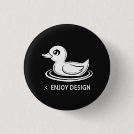 CHAPA REDONDA DE 2,5 CM 楽しむデザインピン