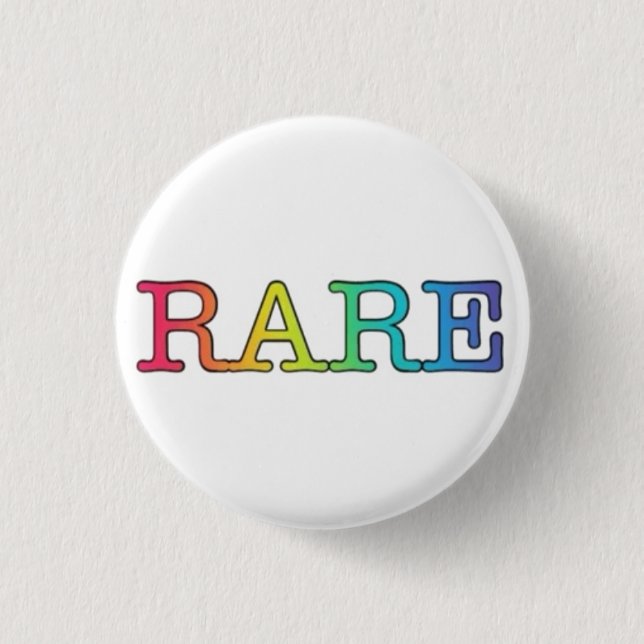 Chapa Redonda De 2,5 Cm 1.25" Badge - RARE (Anverso)