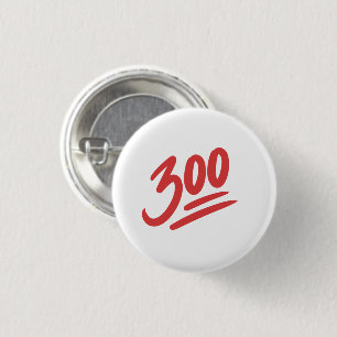 Chapa Redonda De 2,5 Cm 300 Emoji   Puntuación de juego perfecta para bolo
