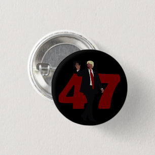 CHAPA REDONDA DE 2,5 CM 47 TRUMP 2024