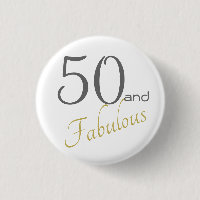 50 y cumpleaños femenino fabuloso del oro