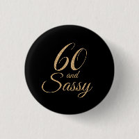 60 y regalo de cumpleaños negro descarado del