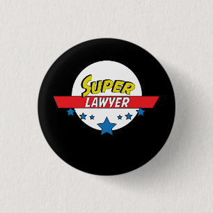 Chapa Redonda De 2,5 Cm Abogado estupendo, #lawyer