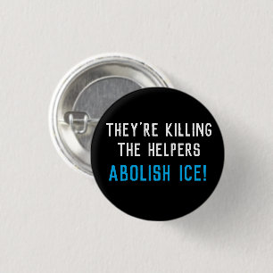 Chapa Redonda De 2,5 Cm Abolir ICE