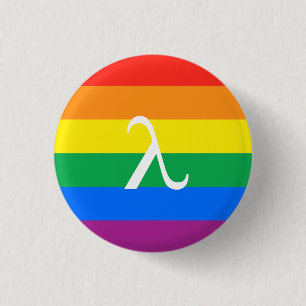 Chapa Redonda De 2,5 Cm Activismo del Orgullo Gay