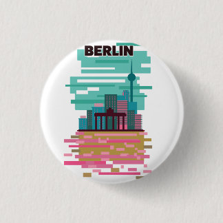 Chapa Redonda De 2,5 Cm Afiche de Berlín Travel
