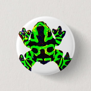 Chapa Redonda De 2,5 Cm ahorre las ranas