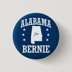 CHAPA REDONDA DE 2,5 CM ALABAMA PARA BERNIE SANDERS