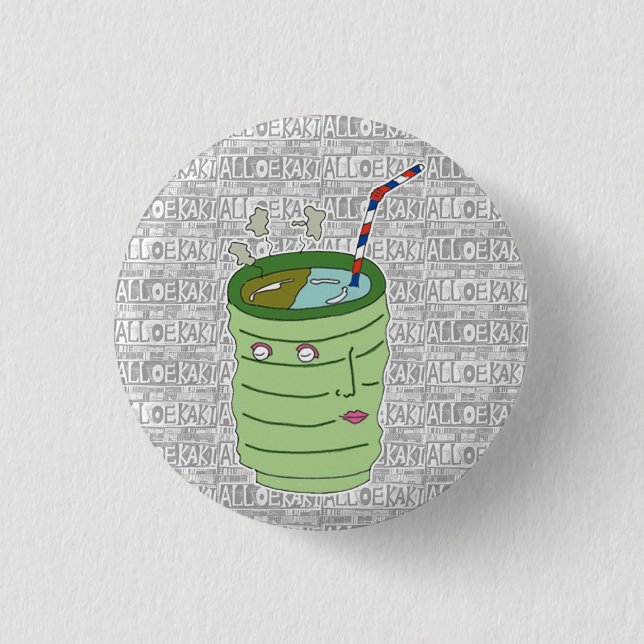CHAPA REDONDA DE 2,5 CM ALLOEKAKI 缶バッジ (Anverso)