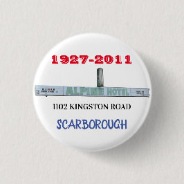 CHAPA REDONDA DE 2,5 CM ALPINE HOTEL SCARBOROUGH