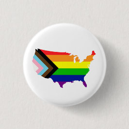 Chapa Redonda De 2,5 Cm América gay