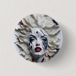 Chapa Redonda De 2,5 Cm american fan 29