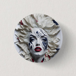 Chapa Redonda De 2,5 Cm american fan 29