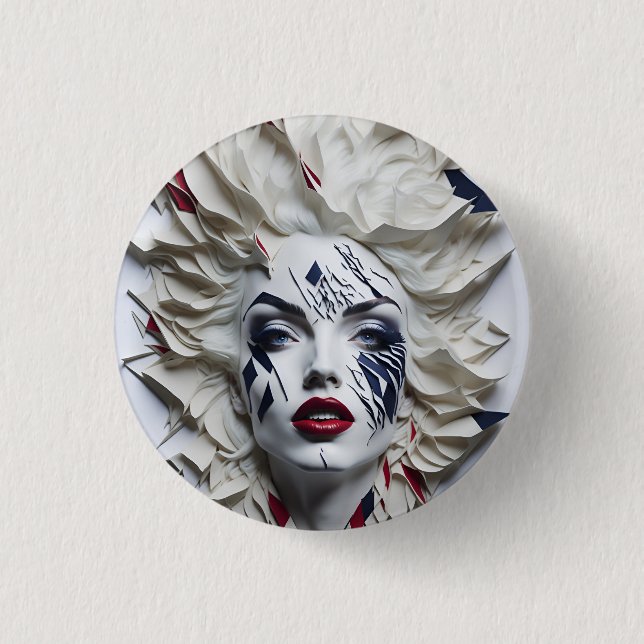 Chapa Redonda De 2,5 Cm american fan 29 (Anverso)