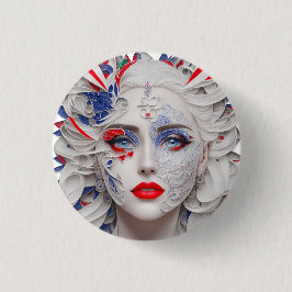 Chapa Redonda De 2,5 Cm american fan 32