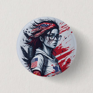 Chapa Redonda De 2,5 Cm american fan 7
