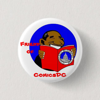 Chapa Redonda De 2,5 Cm Amigo de la insignia de ComicsDC (diseño 2)